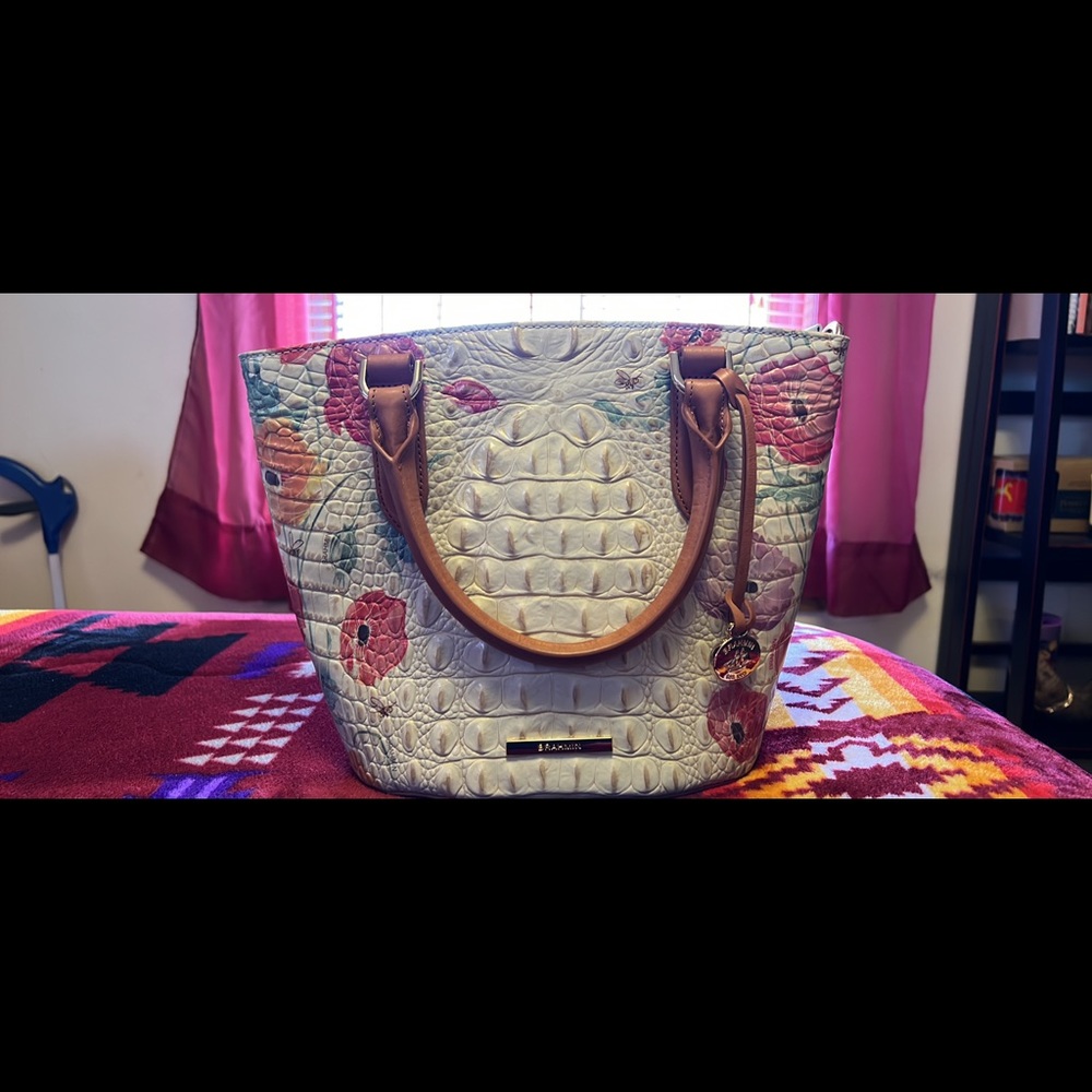 Brahmin Small Bowie - Multi Papaver